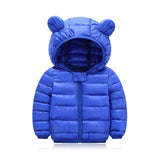 Cute 1- 5y baby girls jacket kids boys fashion coats with ear hoodie spring girl clothes infant clothing children's jackets
