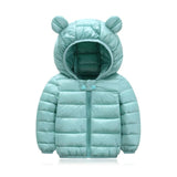 Cute 1- 5y baby girls jacket kids boys fashion coats with ear hoodie spring girl clothes infant clothing children's jackets