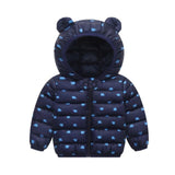Cute 1- 5y baby girls jacket kids boys fashion coats with ear hoodie spring girl clothes infant clothing children's jackets