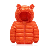 Cute 1- 5y baby girls jacket kids boys fashion coats with ear hoodie spring girl clothes infant clothing children's jackets