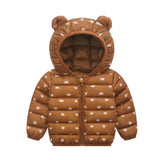 Cute 1- 5y baby girls jacket kids boys fashion coats with ear hoodie spring girl clothes infant clothing children's jackets