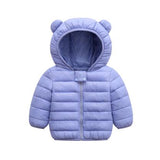 Cute 1- 5y baby girls jacket kids boys fashion coats with ear hoodie spring girl clothes infant clothing children's jackets