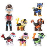 12pcs Paw Patrol Toys Set Patrulla Canina PVC Action Figure Anime Puppy Patrol Patroling Canine Kids Toys for Children 2D08