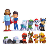 12pcs Paw Patrol Toys Set Patrulla Canina PVC Action Figure Anime Puppy Patrol Patroling Canine Kids Toys for Children 2D08