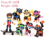 12pcs Paw Patrol Toys Set Patrulla Canina PVC Action Figure Anime Puppy Patrol Patroling Canine Kids Toys for Children 2D08
