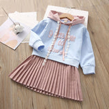 Toddler Girl Sweater Long Sleeve Princess Dress 2020 Autumn Winter Kids Dresses For Girls Party Dress Children Clothing vestidos