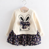 Toddler Girl Sweater Long Sleeve Princess Dress 2020 Autumn Winter Kids Dresses For Girls Party Dress Children Clothing vestidos