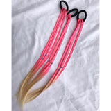 New Cute Girls Elastic Hair Rope Rubber Bands Braides Hair Accessories Wig Ponytail Hair Ring Kids Twist Braid Rope Hair Braider