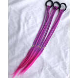 New Cute Girls Elastic Hair Rope Rubber Bands Braides Hair Accessories Wig Ponytail Hair Ring Kids Twist Braid Rope Hair Braider