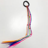New Cute Girls Elastic Hair Rope Rubber Bands Braides Hair Accessories Wig Ponytail Hair Ring Kids Twist Braid Rope Hair Braider