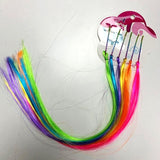 New Cute Girls Elastic Hair Rope Rubber Bands Braides Hair Accessories Wig Ponytail Hair Ring Kids Twist Braid Rope Hair Braider