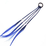 New Cute Girls Elastic Hair Rope Rubber Bands Braides Hair Accessories Wig Ponytail Hair Ring Kids Twist Braid Rope Hair Braider