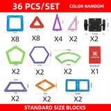 Magnetic Construction Magnet Designer Big Size Building Blocks Set Educational Toys For Kids