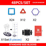Magnetic Construction Magnet Designer Big Size Building Blocks Set Educational Toys For Kids