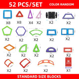 Magnetic Construction Magnet Designer Big Size Building Blocks Set Educational Toys For Kids