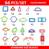 Magnetic Construction Magnet Designer Big Size Building Blocks Set Educational Toys For Kids