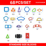 Magnetic Construction Magnet Designer Big Size Building Blocks Set Educational Toys For Kids