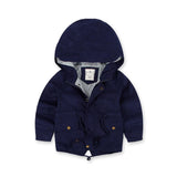Benemaker Children Winter Outdoor Fleece Jackets For Boys Clothing Hooded Warm Outerwear Windbreaker Baby Kids Thin Coats YJ023