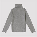 LILIGIRL Baby Girls Winter Turtleneck Sweater Colthes 2018 Autumn Boys Children Clothing Pullover Knitted Solid Kids Sweaters