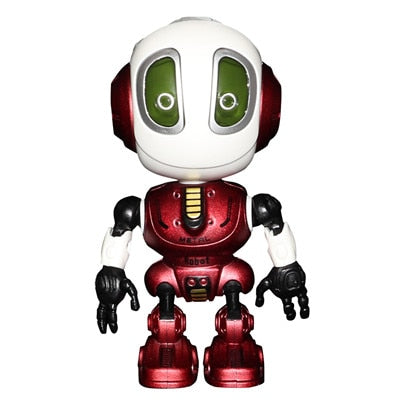 Smart Talking Robot Toy DIY Gesture Electronic Action Figure Toy Head Touch-Sensitive LED Light Alloy Robot Toys For Kids Gift