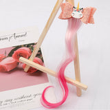 Xugar Hair Accessories Hair Bows Hair Bands for Girls Mermaid Bowknot Scrunchie for Hair Tie Kids Long Braid Pigtails Headband