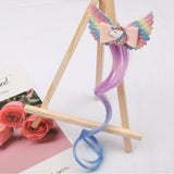Xugar Hair Accessories Hair Bows Hair Bands for Girls Mermaid Bowknot Scrunchie for Hair Tie Kids Long Braid Pigtails Headband