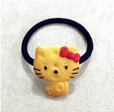 1pcs Cartoon Shape Scrunchy Girls Cute Simulated Biscuits Hair Clip Headbands Hair Tie Kids Hairclip Hair Band Hair Accessories